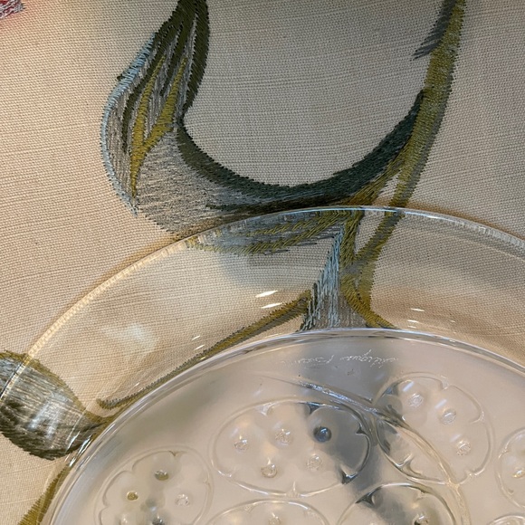 1974 Annual Plate by Lalique Cristal, SILVER PENNIES/SOUS D’ ARGENT - Picture 12 of 12